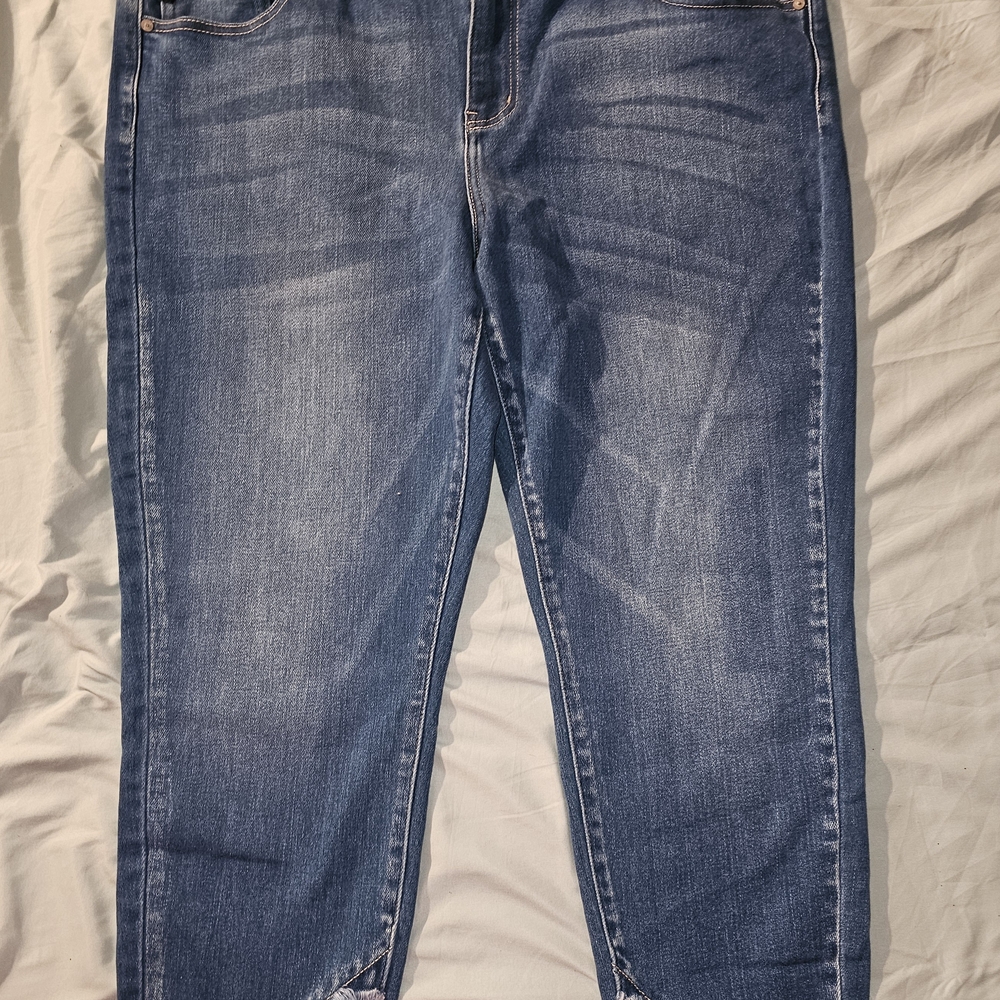 KanCan Blue Ankle & Cropped Jeans